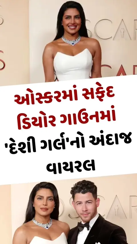 VIDEO/ Oscars 2026: રેડ કાર્પેટ પર Priyanka-Nickની રોમેન્ટિક કેમેસ્ટ્રી ઈન્ટરનેટ પર વાયરલ, Oscarsમાં પ્રેઝન્ટર બની ભારતનું ગૌરવ વધાર્યું