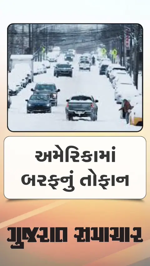 અમેરિકામાં બરફના તોફાનથી અનેક ફ્લાઈટ રદ