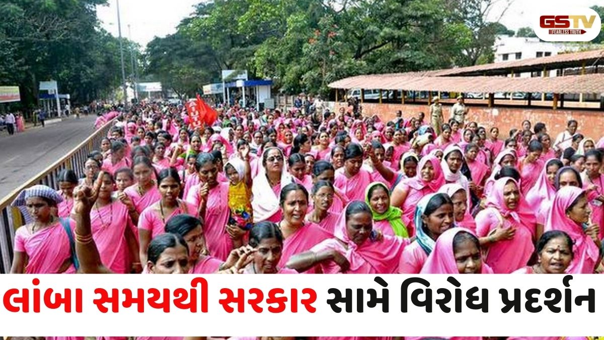 Gujarat news: આજથી એક લાખથી વધુ આંગણવાડી-આશા વર્કર 3 દિવસ હડતાળે, જાણો શું છે માંગ