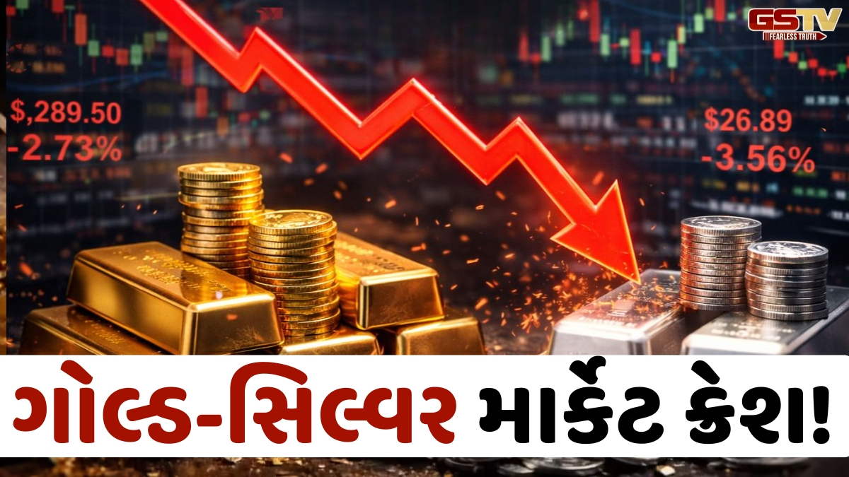 Gold-Silver Market Crash! સોનામાં ₹6,000 અને ચાંદીમાં ₹15,000નો મસમોટો ઘટાડો