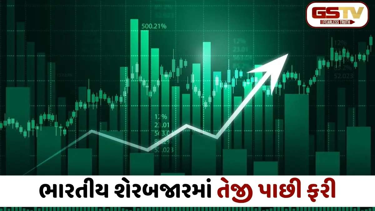 ભારતીય શેરબજારમાં તેજી પાછી ફરી: સેન્સેક્સ 325 પોઈન્ટ ઉછળ્યો, નિફ્ટી 23,114 પર બંધ થયો