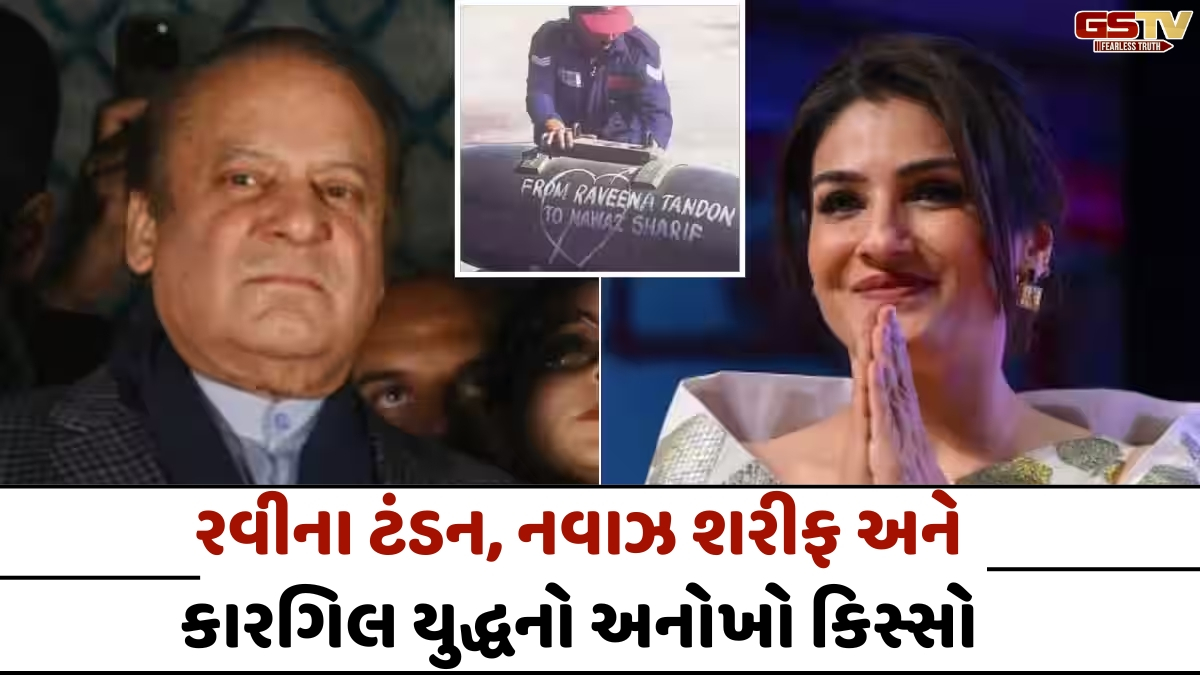 VIDEO: ભારતીય સેનાએ Nawaz Sharifને Raveena Tandonના નામે મોકલી હતી 'ખાસ ભેટ', જાણો કારગિલ યુદ્ધના અનોખા કિસ્સા વિશે