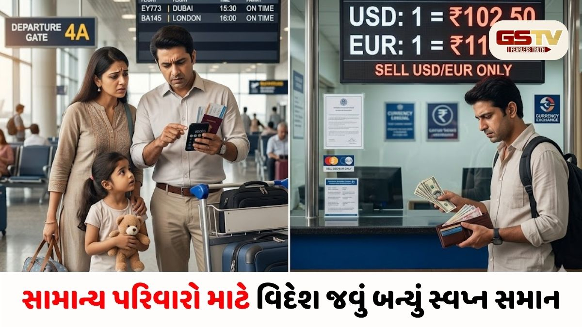 રૂપિયો તળિયે, મોંઘવારી આસમાને: અમેરિકા-યુરોપના ફેમિલી પ્રવાસમાં ₹7 લાખ સુધીનો તોતિંગ વધારો!