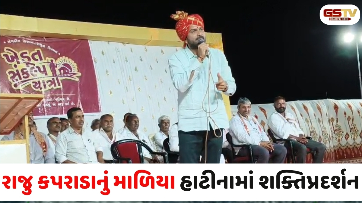 VIDEO:  રાજુકપરાડાની જુનાગઢના માળિયાહાટીનામાં જાહેર સભા, કહ્યું હું ખેડૂતોની અપેક્ષા અને માંગણી માટે લડતો રહીશ
