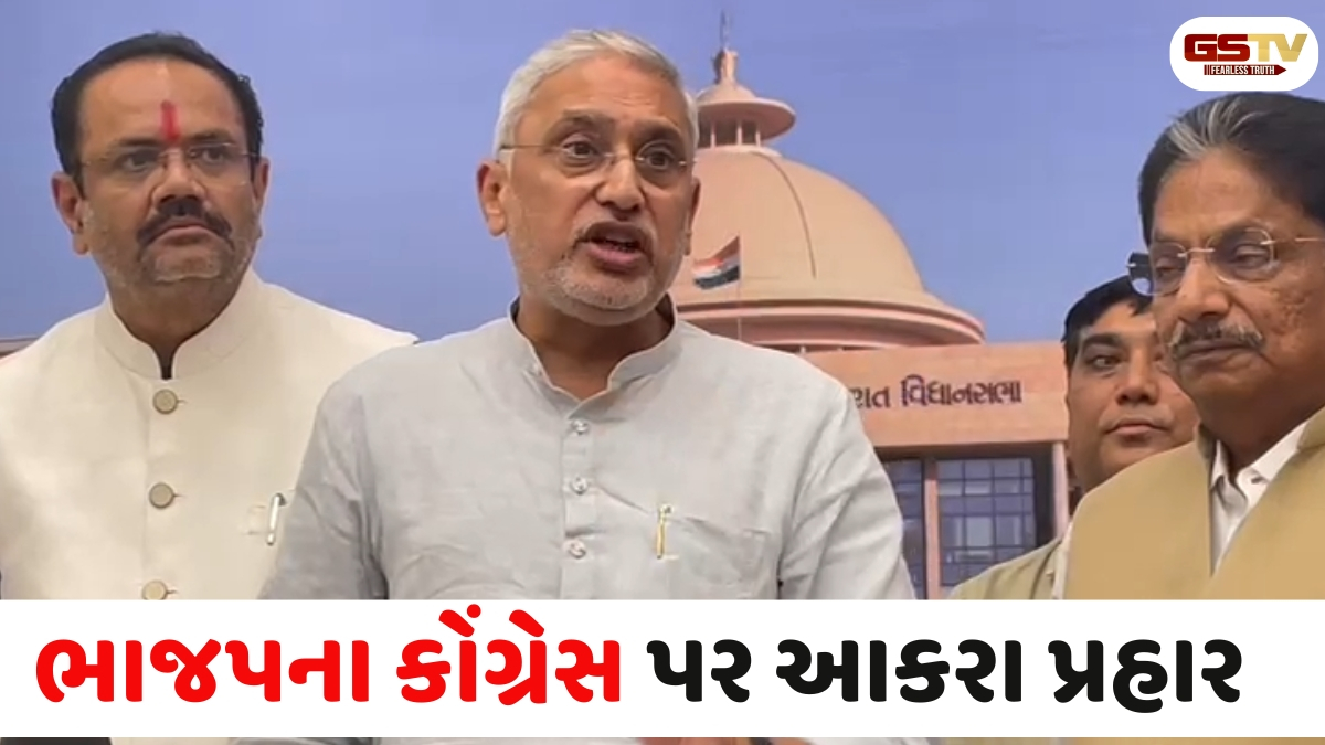 VIDEO: ભાજપ નેતાએ કોંગ્રેસ પર લગાવ્યા ગંભીર આરોપ,  કોંગ્રેસ 50 વર્ષ સુધી ક્યારેય સત્તામાં નહીં આવે