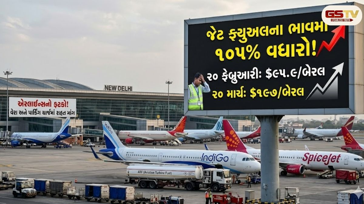 જેટ ફ્યુઅલમાં ૧૦૫%નો તોતિંગ વધારો: એરલાઇન્સ કંપનીઓ 'ક્રેશ લેન્ડિંગ'ના આરે!