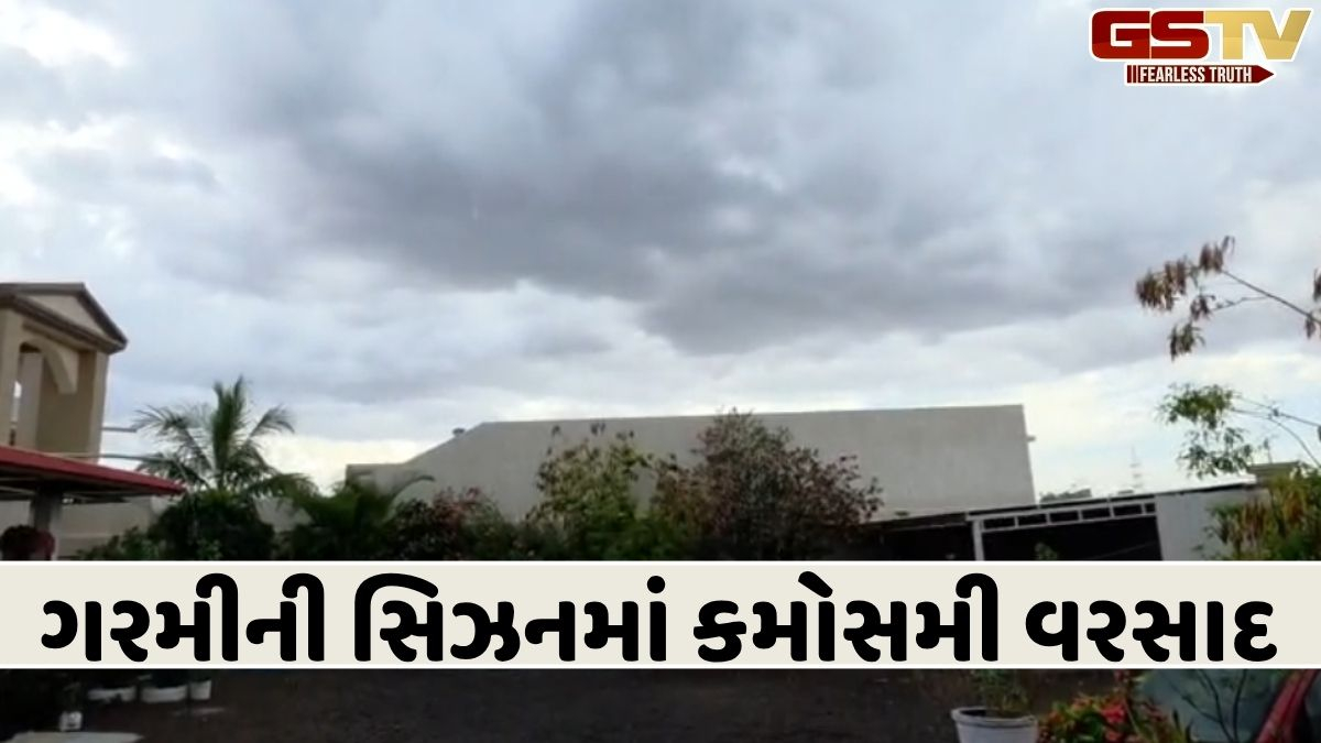 VIDEO: કાળઝાળ ઉનાળામાં વરસાદ, અમરેલીના સાવરકુંડલા, ખાંભા, ગીર સહિતના પંથકમાં માવઠું