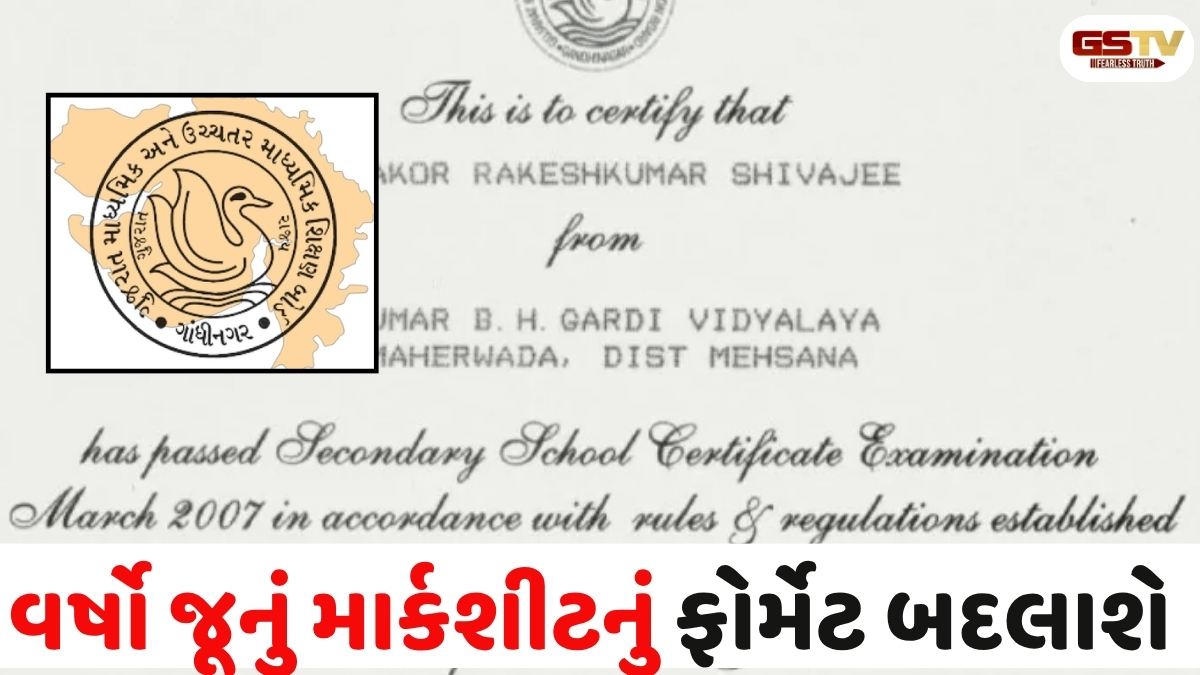 Gujarat news: 2027થી ધોરણ 10-12ના વિદ્યાર્થીઓને બારકૉડવાળી માર્કશીટ મળશે, ગુજરાત બોર્ડનો Digital યુગમાં થશે પ્રવેશ