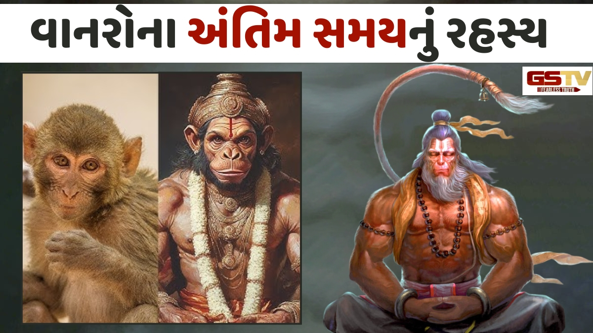 Religion: ભગવાન હનુમાનના અવતાર વાનરને પહેલા જ થઈ જાય છે મૃત્યુનો અહેસાસ, જોણો તેમના અંતિમ સમયનું રહસ્ય