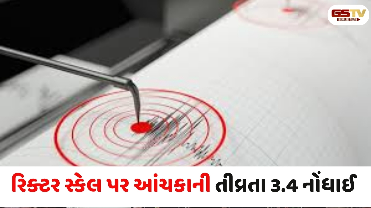 VIDEO: નવસારીના વાંસદા તાલુકા સહિત આસપાસના વિસ્તારોમાં 3.4 તીવ્રતાનો આવ્યો ભૂકંપ