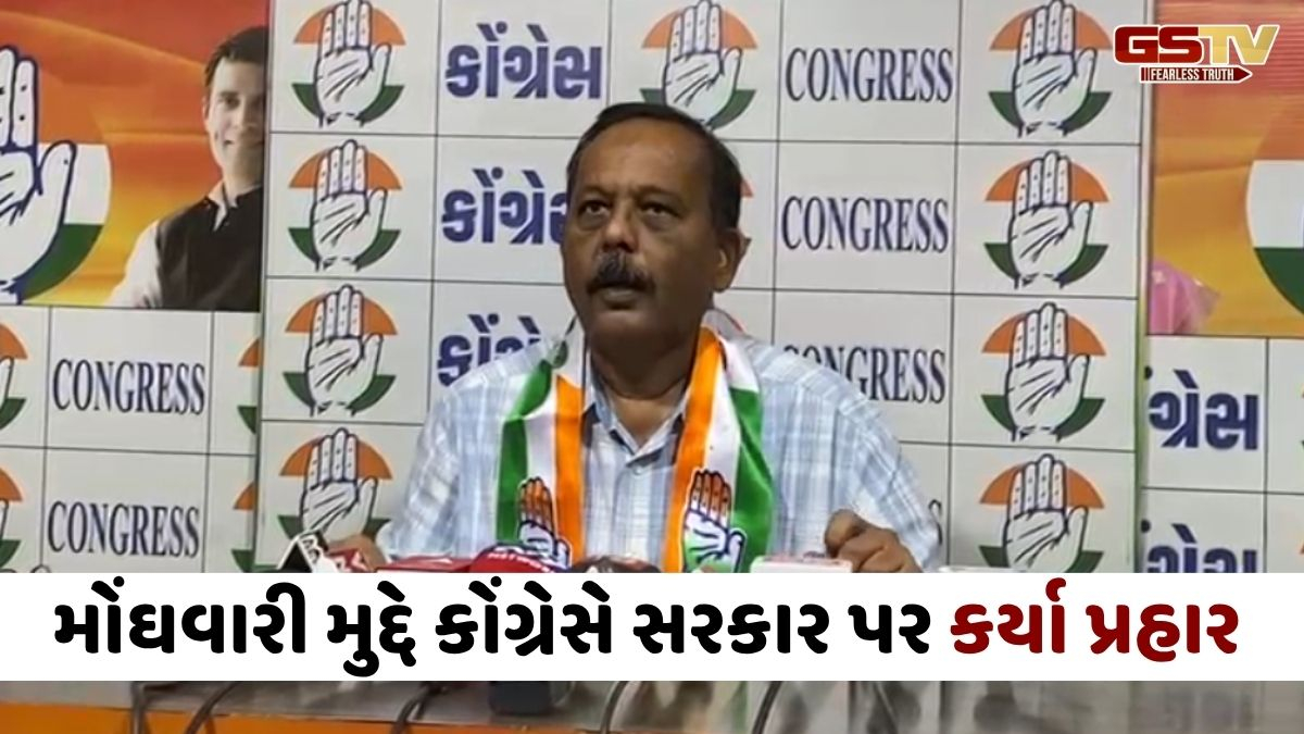 VIDEO: 'વધતી મોંઘવારીને લીધે ગરીબોને જીવન નિર્વાહ ચલાવવો મુશ્કેલ બન્યો', કોંગ્રેસ નેતા મનિષ દોશીએ સરકારને આડે હાથ લીધી