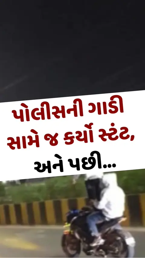 Viral Video: પોલીસની ગાડી સામે જ કર્યો સ્ટંટ, અને પછી..., સોશિયલ મીડિયા પર વીડિયો થયો વાયરલ