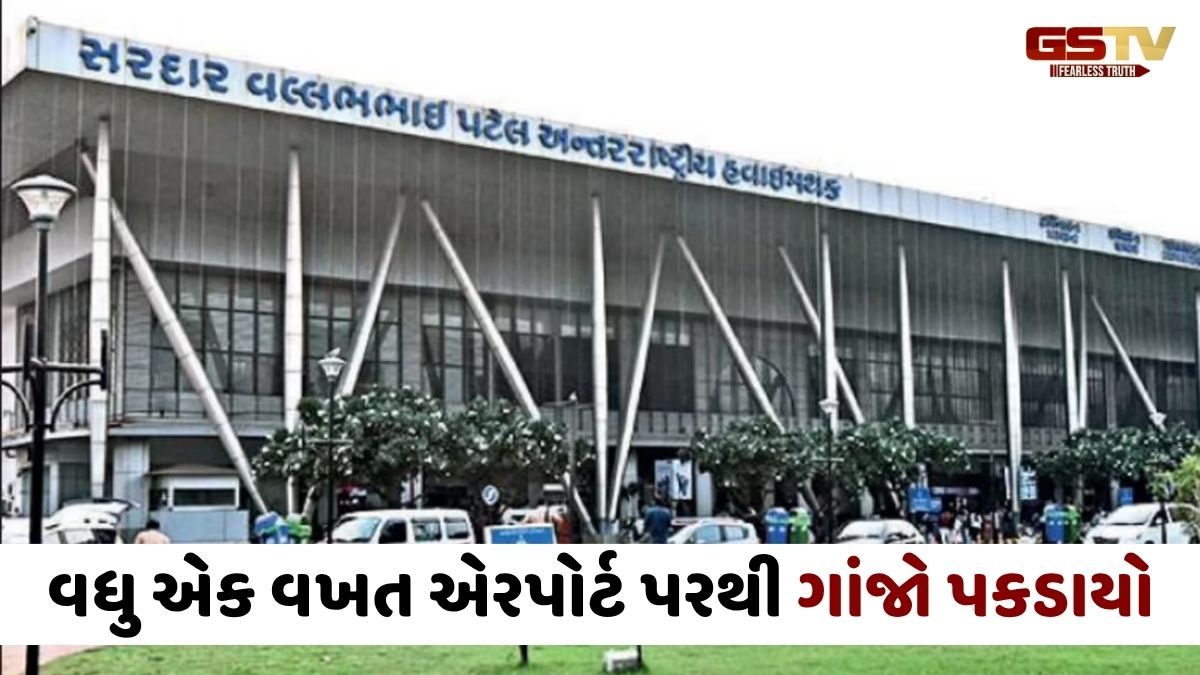 Ahmedabad એરપોર્ટ પરથી હાઇડ્રોપોનિક ગાંજો ઝડપાયો, બે દિવસ અગાઉ પણ પકડાયો હતો નશીલો પદાર્થ