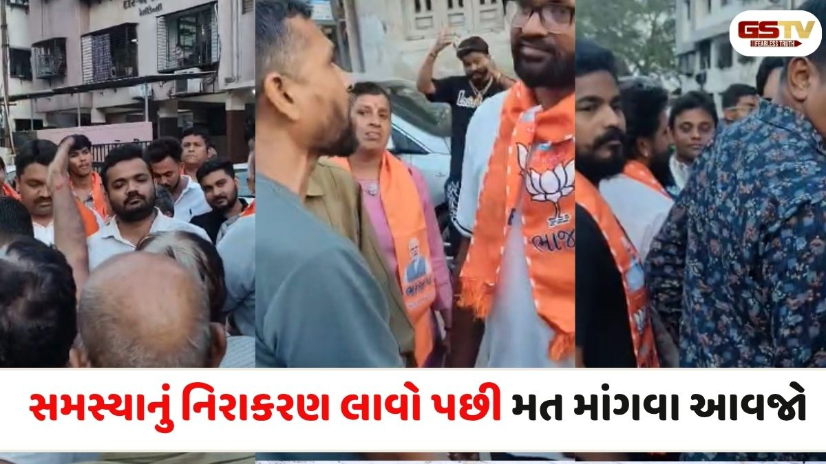 VIDEO: સુરતઃ પ્રચાર કરવા આવેલા ભાજપના નેતાઓનો સ્થાનિકોએ ઉધડો લીધો, થઈ જોવા જેવી