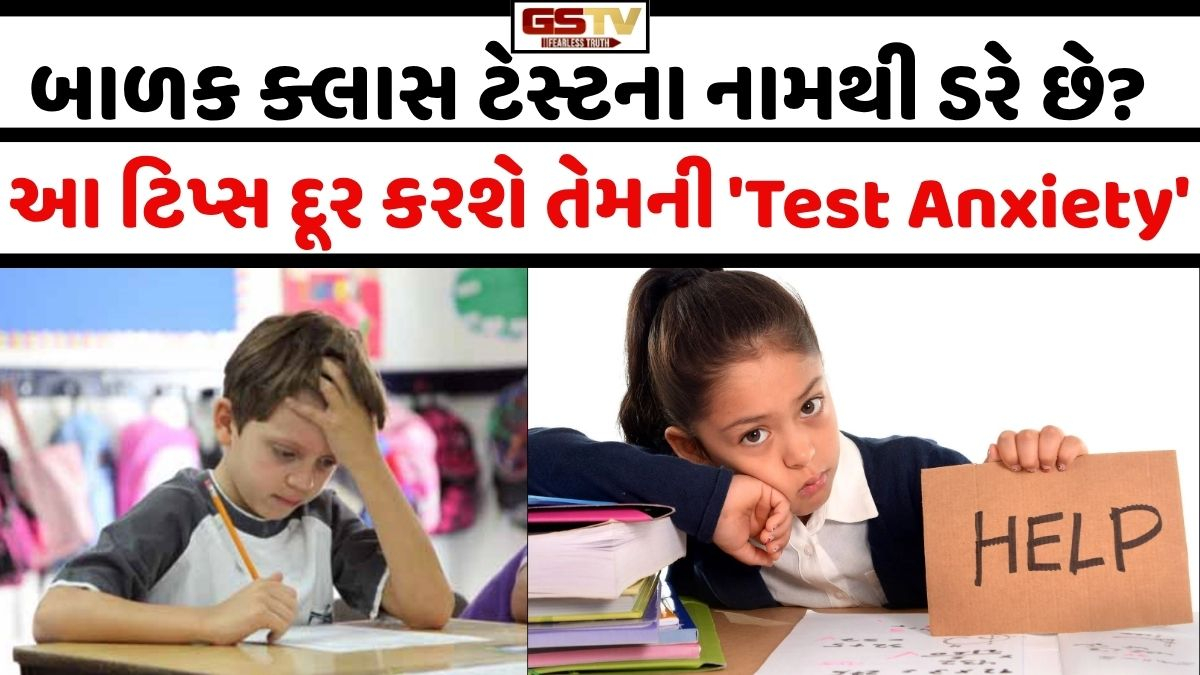 VIDEO: જો તમારું બાળક ક્લાસ ટેસ્ટના નામથી ડરે છે તો આ ટિપ્સ દૂર કરશે તેમની 'Test Anxiety' 