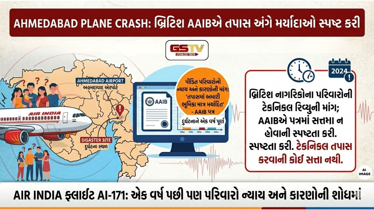 Ahmedabad Plane Crash: બ્રિટિશ એજન્સીએ હાથ ઊંચા કર્યા, કહ્યું- ભારતની તપાસમાં અમારી ભૂમિકા માત્ર...