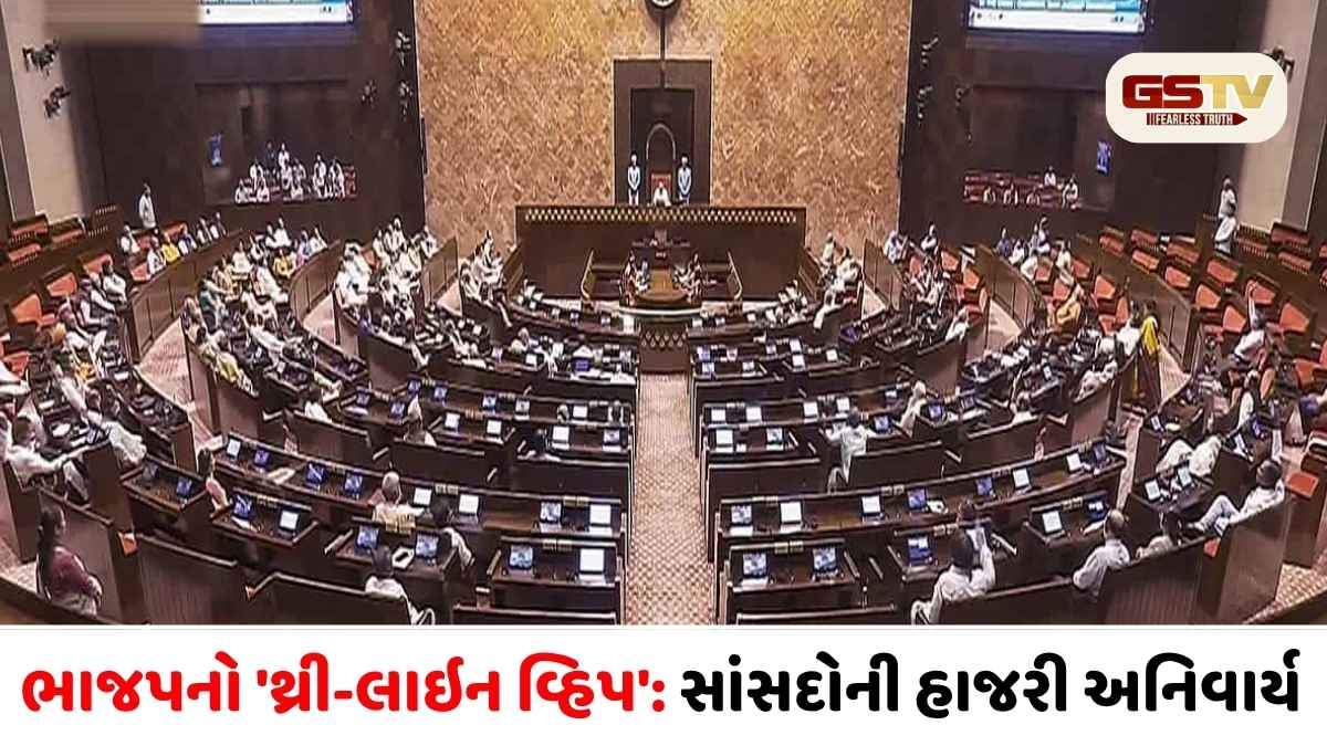 ભાજપનો માસ્ટર પ્લાન: સાંસદોની રજાઓ રદ, 3 દિવસ હાજર રહેવા ‘થ્રી-લાઇન વ્હિપ’ જાહેર