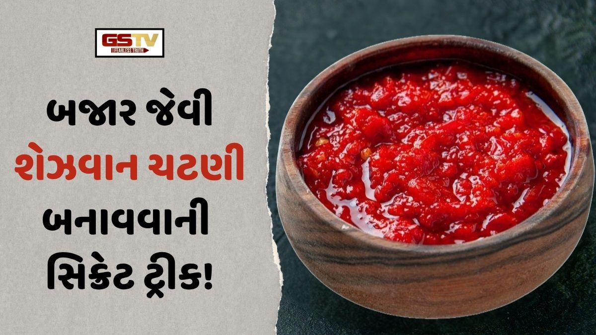 Recipe: ઘરે જ બનાવો બજાર જેવી પરફેક્ટ શેઝવાન ચટણી,જાણો તે બનાવવાની આ સિક્રેટ ટ્રીક!