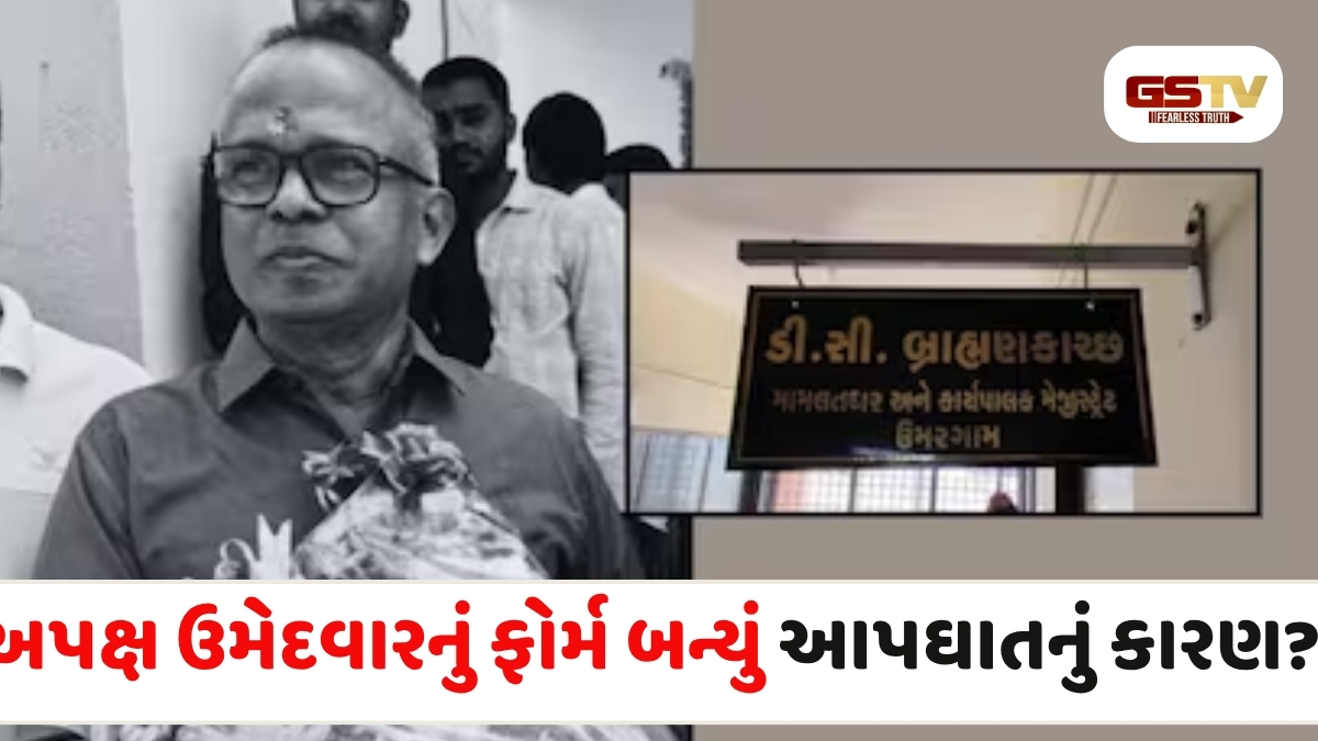 VIDEO: વલસાડના ઉમરગામના મામલતદારે કરી આત્મહત્યા, અપક્ષ ઉમેદવારનું ફોર્મ રદ કરવા ‘મોટા માથાઓ’નું દબાણ હોવાનો આરોપ