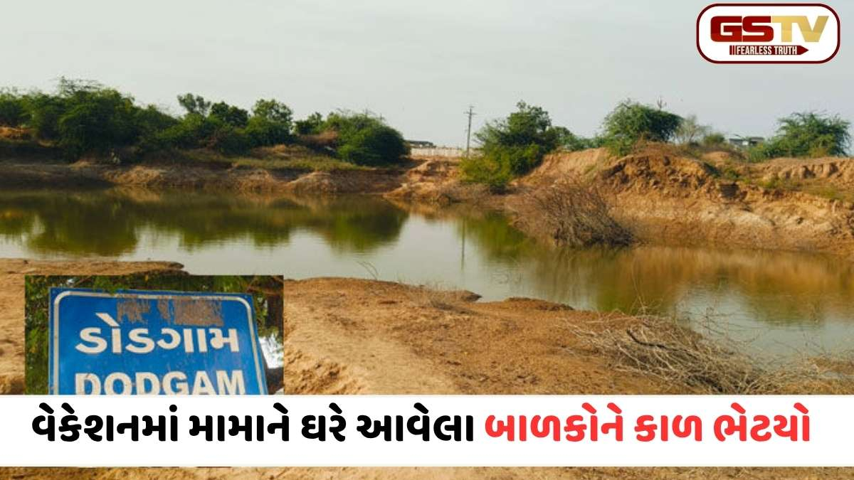 Vav Tharad news: ડોડગામના તળાવમાં ડૂબતા ભાઈને બચાવવા જતાં 2 બહેનોએ પણ જીવ ગુમાવ્યો, એકસાથે 3 બાળકોનાં મોત