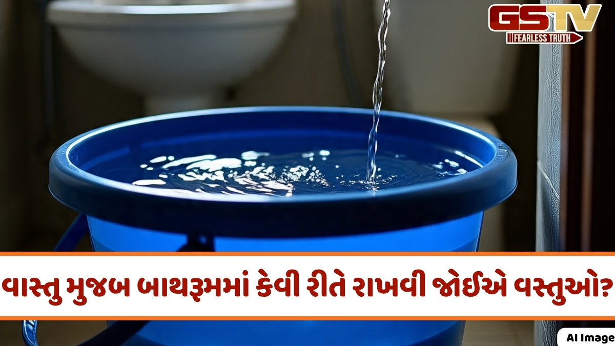 Vastu Tips: રાત્રે સૂતા પહેલા બાથરૂમમાં રાખો પાણી ભરેલી ડોલ, સવારે થશે આ ચમત્કાર!