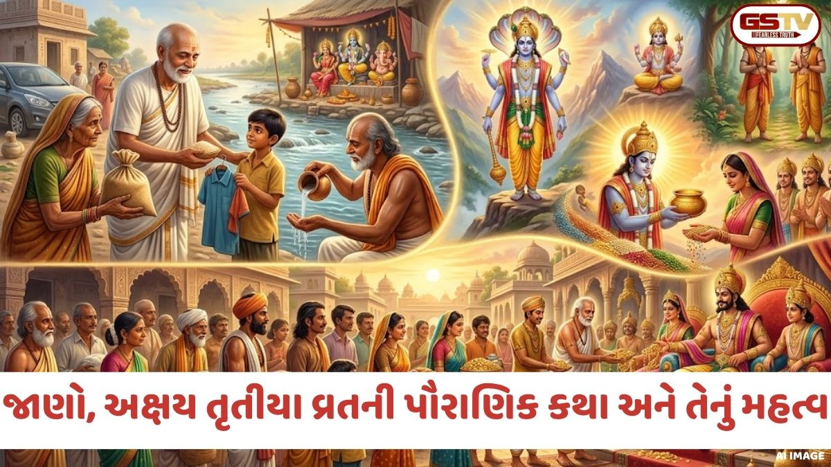 Religion: અક્ષય તૃતીયા વ્રત કથા; જાણો કેવી રીતે એક વેપારીએ દાન-પુણ્ય દ્વારા મેળવ્યું અક્ષય સુખ