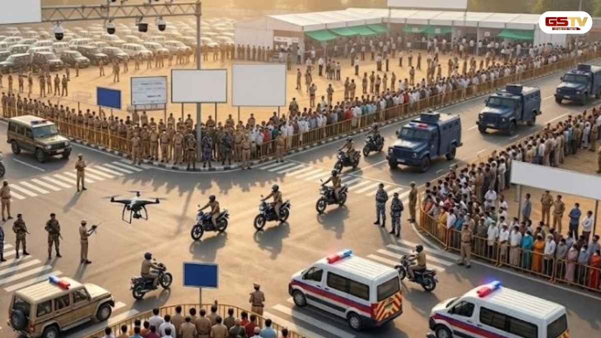 Ahmedabad news: ચૂંટણીમાં જો કોઈ ગરબડ થશે તો 3 મિનિટમાં પોલીસ પહોંચશે, 20 હજાર જવાનો તહેનાત