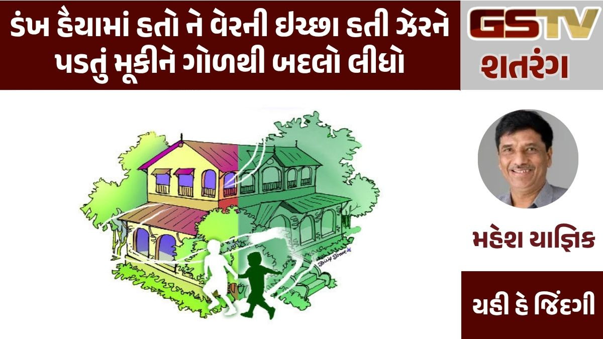 GSTV શતરંગ: ડંખ હૈયામાં હતો ને વેરની ઇચ્છા હતી ઝેરને પડતું મૂકીને ગોળથી બદલો લીધો