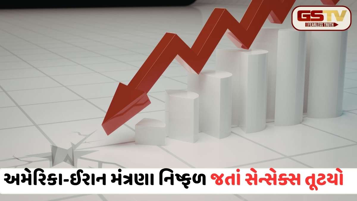 Stock Market Crash: અમેરિકા-ઈરાન મંત્રણા નિષ્ફળ, સેન્સેક્સ 756 પોઈન્ટ તૂટ્યો, નિફ્ટી 24378 પર બંધ થયો
