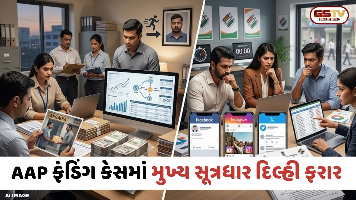 Surat: AAP ફંડિંગ કેસમાં તપાસનો ધમધમાટ; મુખ્ય આરોપી દિલ્હી ફરાર, 8થી 10 વ્યક્તિઓ પોલીસની રડારમાં
