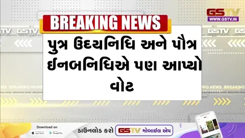 VIDEO/ લોકશાહીનું પર્વ: ચેન્નાઈમાં CM સ્ટાલિને પરિવાર સાથે કર્યું મતદાન, પૌત્ર ઇનબનિથિ રહ્યો આકર્ષણનું કેન્દ્ર
