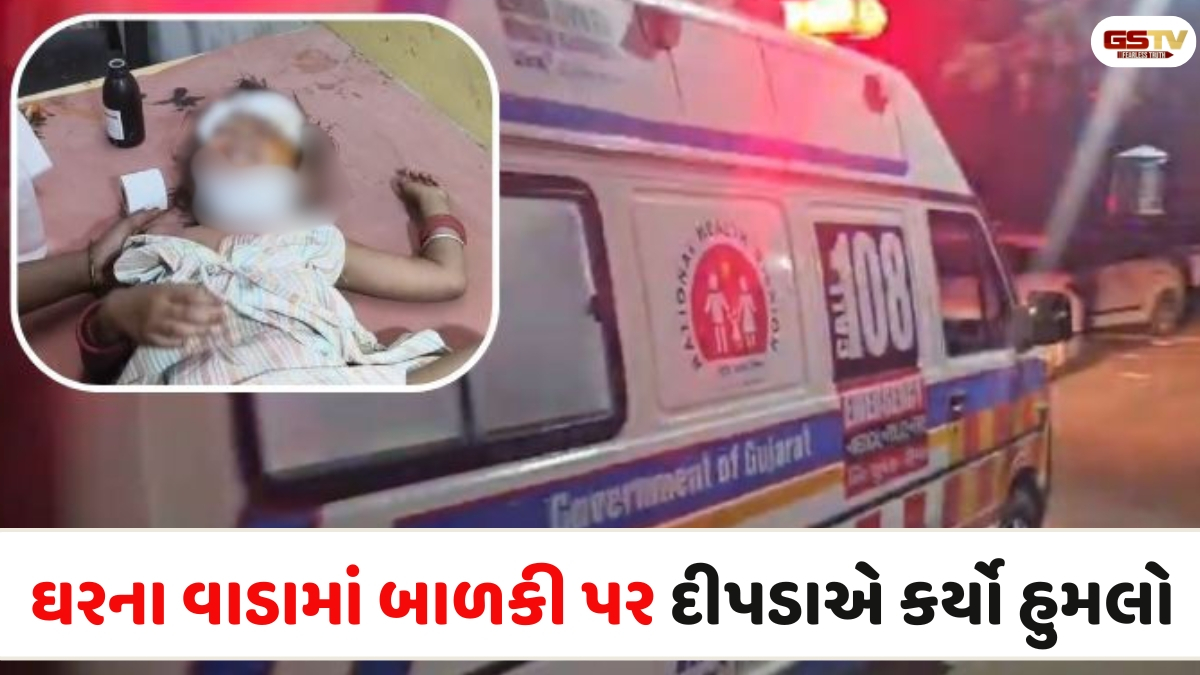 Chhota Udaipur news: પાવી જેતપુરમાં દીપડાએ બાળકી પર કર્યો હુમલો, ગંભીર ઈજાઓ થતા હોસ્પિટલ ખસેડાઈ