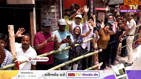VIDEO : પશ્ચિમ બંગાળમાં દમદમ વિધાનસભા મત વિસ્તારમાં PM MODIનો ભવ્ય રોડ શો