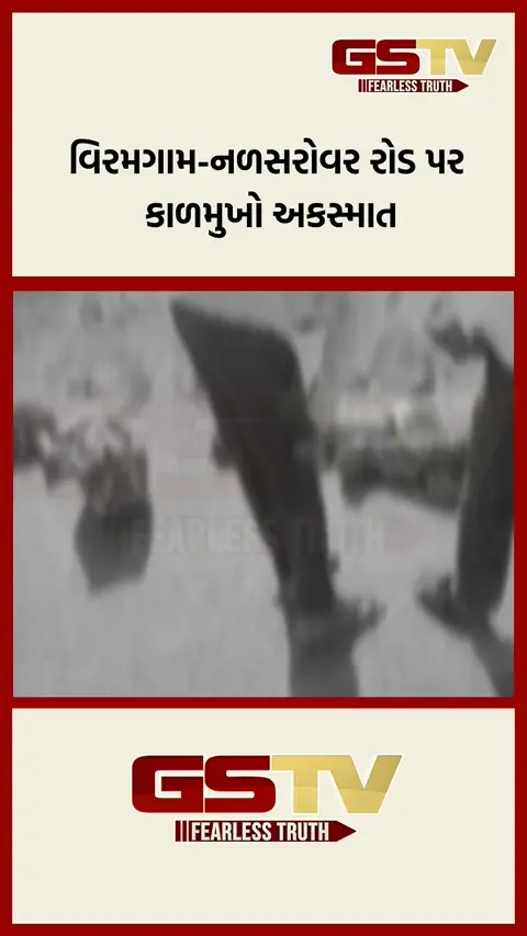 VIDEO: વિરમગામ-નળસરોવર રોડ પર અકસ્માત
