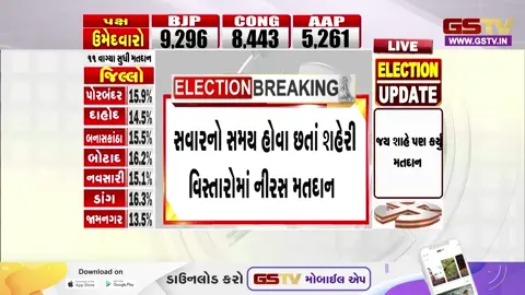 VIDEO/ હિંમતનગરના મતદાન કેન્દ્રો પર સૂમસામ જેવી સ્થિતિ