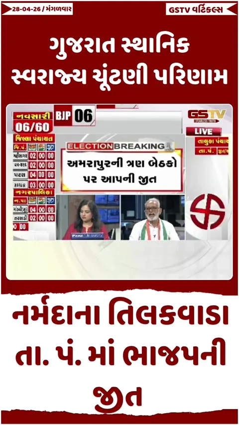 VIDEO: નર્મદાના તિલકવાડા તા.પં.માં ભાજપની જીત