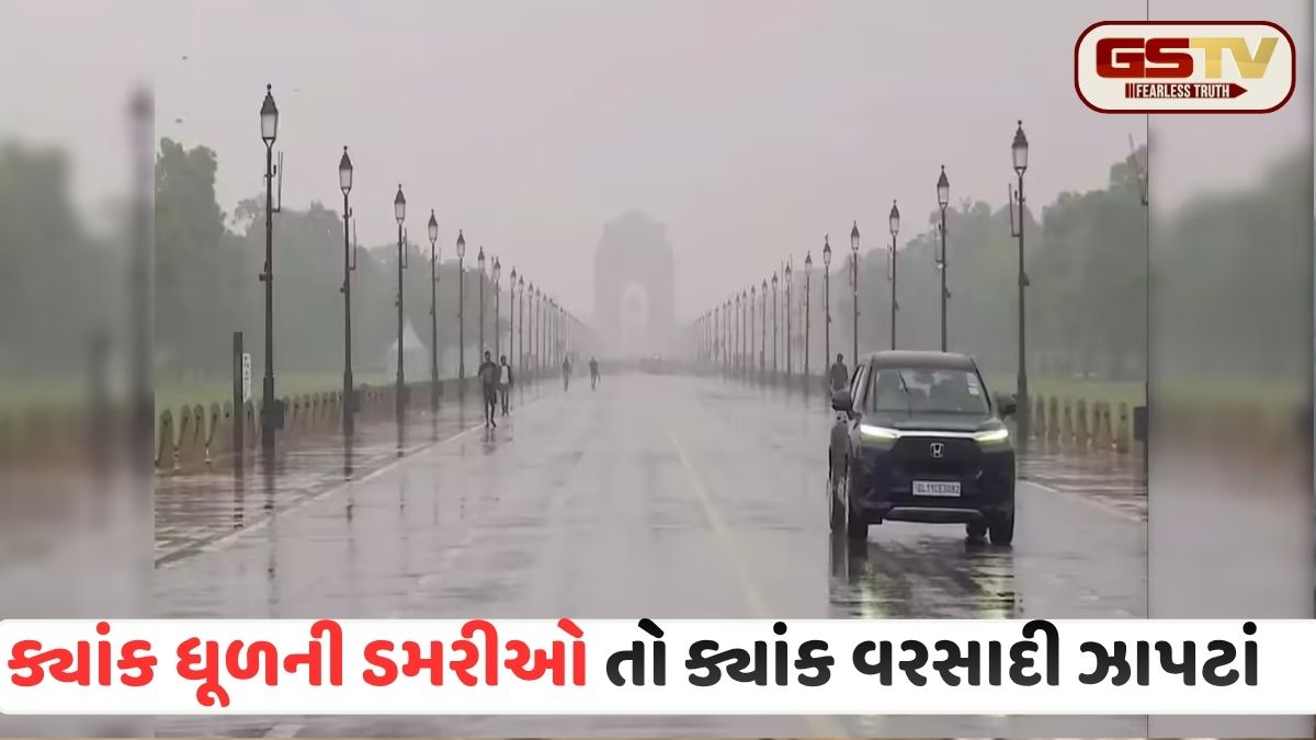 દિલ્હી-NCRમાં ગાજવીજ સાથે વરસાદની આગાહી, 30થી 50 કિમીની ઝડપે ફૂંકાશે પવન