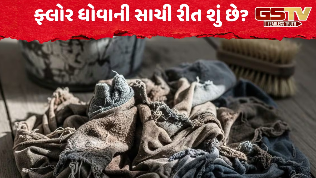 શું તમે જૂના ટી-શર્ટ કે ફાટેલા કપડાથી ફ્લોર સાફ કરો છો? આ આદત ઘરમાં કેવી રીતે ઉભી કરી શકે છે સમસ્યા
