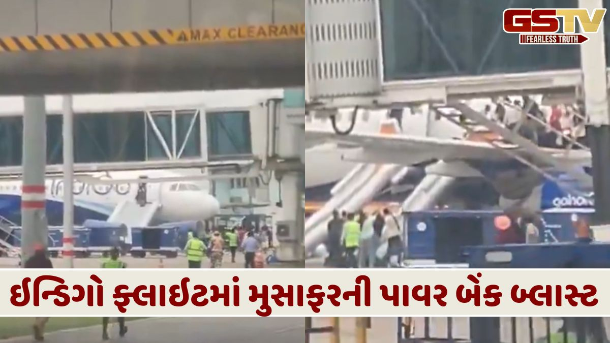 ઇન્ડિગો ફ્લાઇટ લેન્ડ થયા પછી થોડીવારમાં જ થયો મુસાફરની પાવર બેંકમાં વિસ્ફોટ, તાત્કાલિક કાર્યવાહી કરવાનો વારો પડ્યો