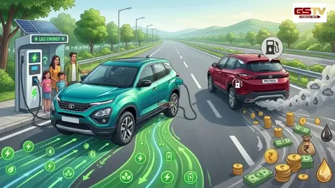 VIDEO: Auto News / પેટ્રોલ કરતા 5 ગણી સસ્તી પડશે ઇલેક્ટ્રિક કાર: જાણો 500 કિમીની મુસાફરીમાં કેટલી થાય છે બચત
