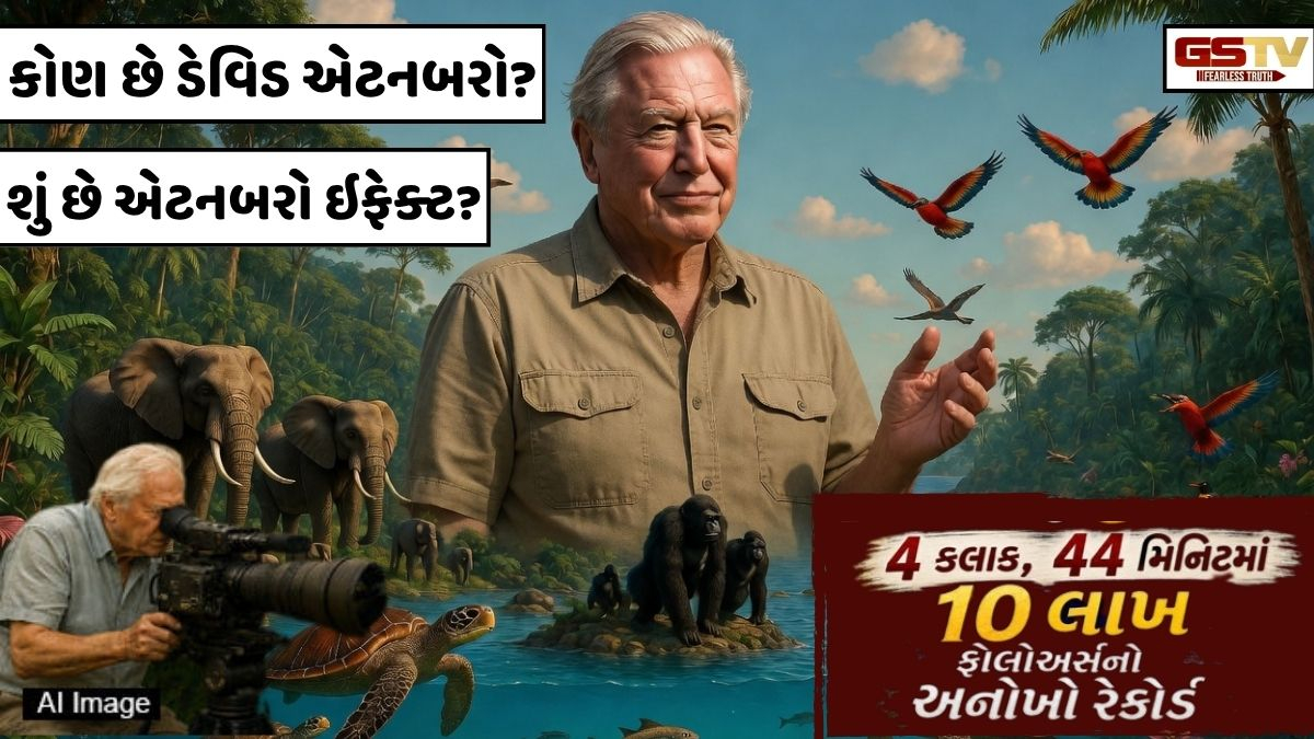 ડેવિડ એટનબરો, જેમણે વન્ય જીવ આધારિત પ્રોગ્રામ્સ માટે આઉટ ઓફ બોક્સ વિચાર કર્યો, જાણો તેમની 100 વર્ષની સફર