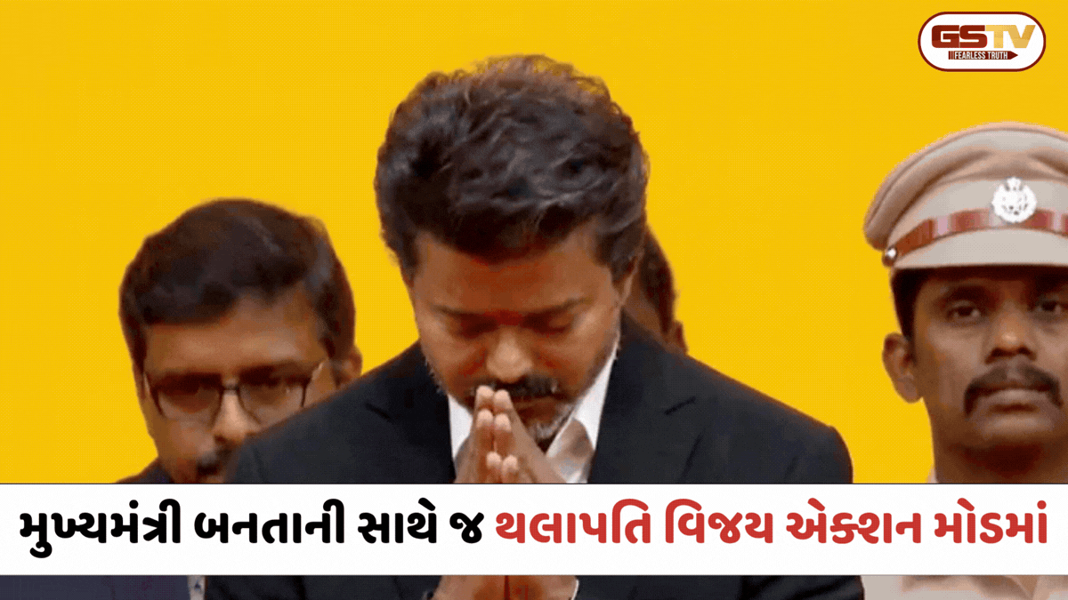 મુખ્યમંત્રી બનતાની સાથે જ વિજય એક્શન મોડમાં, 200 યુનિટ મફત વીજળી સહિત 3 મોટી જાહેરાતો કરી