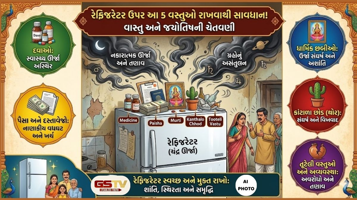 VASTU TIPS/ શું તમારા ઘરમાં પણ રહે છે તણાવ? ફ્રિજ પર રાખેલી આ વસ્તુઓ હોઈ શકે છે જવાબદાર, આજે જ હટાવો
