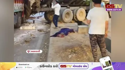 VIDEO: ગામડી-અસલાલી રોડ પર અકસ્માતની ઘટના, પંચરની શંકાએ વાહનમાંથી નીચે ઉતરેલા ચાલકને ટ્રકે કચડ્યો