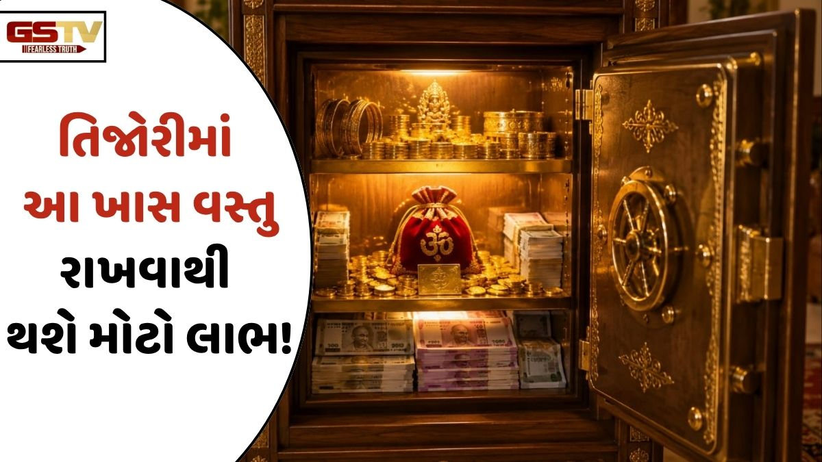 Vastu Tips: ઘરમાં પૈસા પાણીની જેમ વહી જાય છે? તિજોરીમાં મૂકો આ ખાસ વસ્તુ, દેવી લક્ષ્મીના મળશે વિશેષ આશીર્વાદ!
