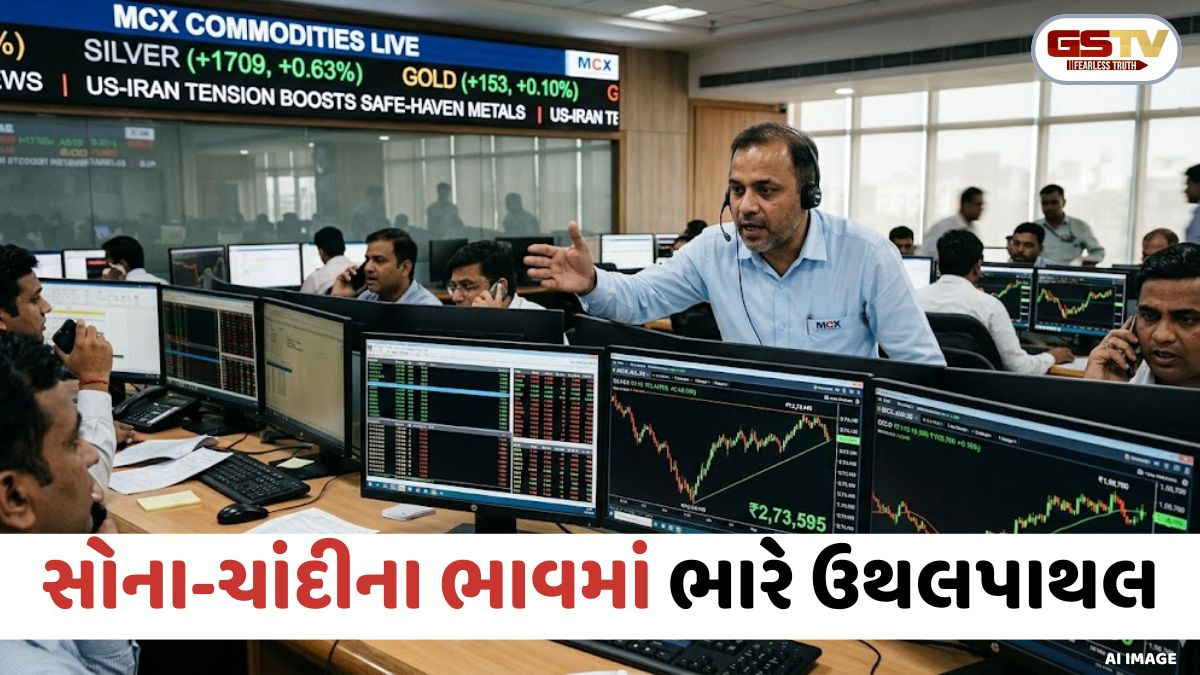 સોના-ચાંદીના ભાવમાં ભારે ઉથલપાથલ: ચાંદીમાં ₹6900થી વધુનો કડાકો બોલાયા બાદ જોરદાર રિકવરી, સોનામાં પણ તેજી