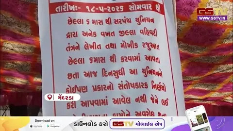 VIDEO: જૂનાગઢના મેંદરડા તાલુકાના 42 ગામોના સરપંચોની ભૂખ હડતાલ, તંત્ર સામે ઉગ્ર રોષ