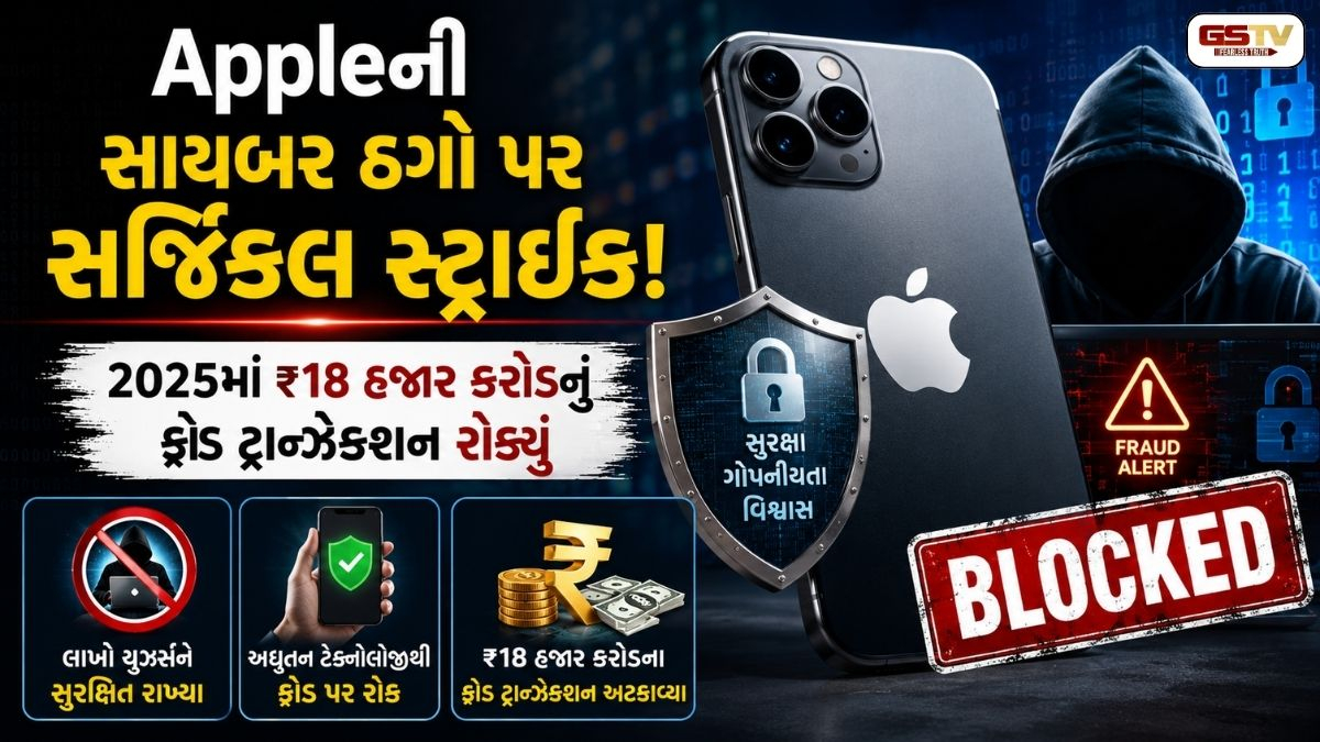 Appleની સાયબર ઠગો પર સર્જિકલ સ્ટ્રાઈક! 2025માં ₹18 હજાર કરોડનું ફ્રોડ ટ્રાન્ઝેક્શન રોક્યું, લાખો યુઝર્સ બચ્યા