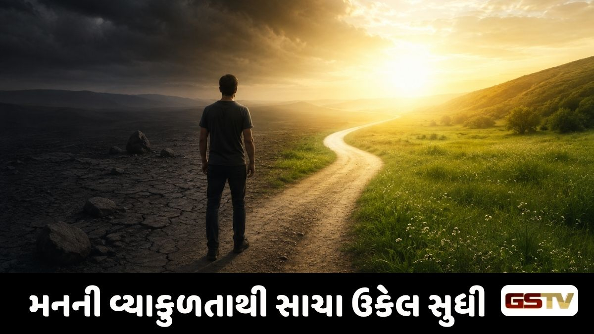 Dharmlok: ચિંતાના અંધકારમાંથી સ્વીકારના અજવાળા તરફ: જીવનની મુશ્કેલીઓમાં સાચી દિશા શોધવાનો અનોખો મંત્ર