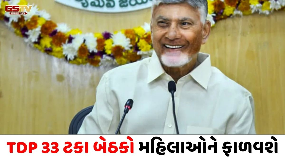 TDPની ઐતિહાસિક જાહેરાત, 2029ની સામાન્ય ચૂંટણીમાં મહિલાઓને 33% અનામત મળશે